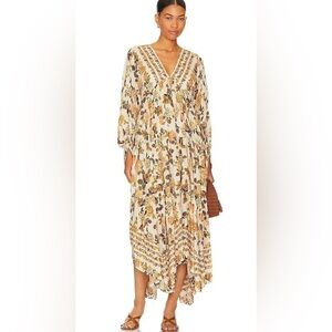 Free people row of roses dress